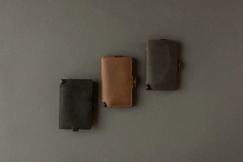 orbit genuine leather apex card wallet three different variants