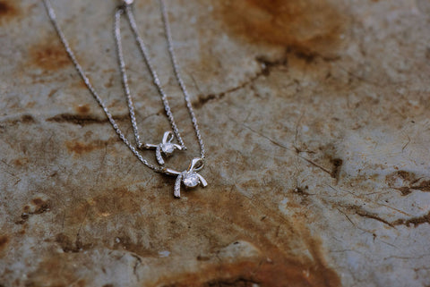 Sterling Silver Moissanite Necklace