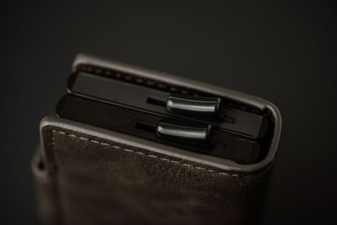 orbit apex leather wallet