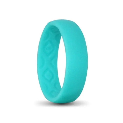 Blue Flex Silicone Ring