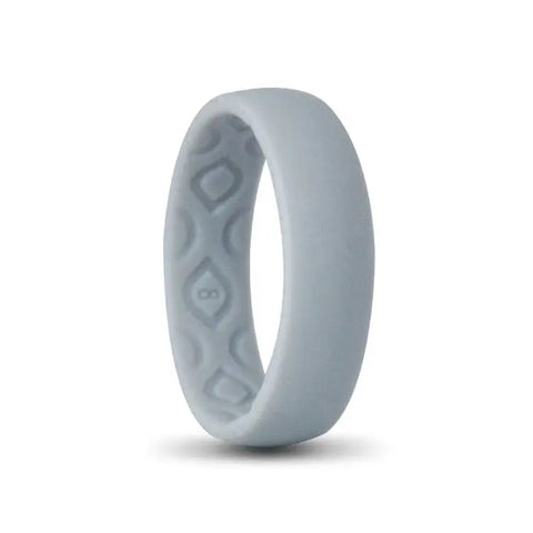 Light Grey Silicone Ring