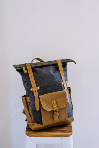 Wax Canvas Carry Backpack