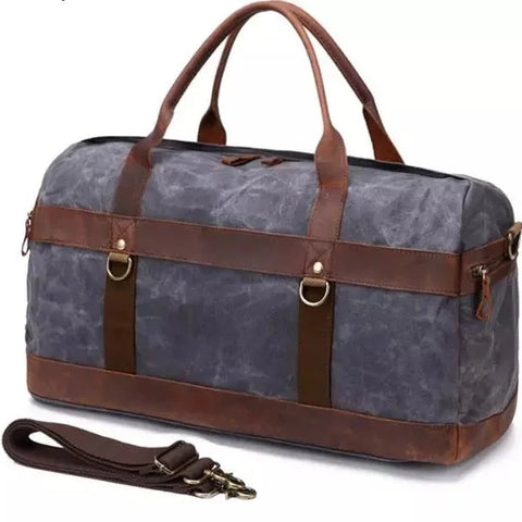 wax canvas duffel bag