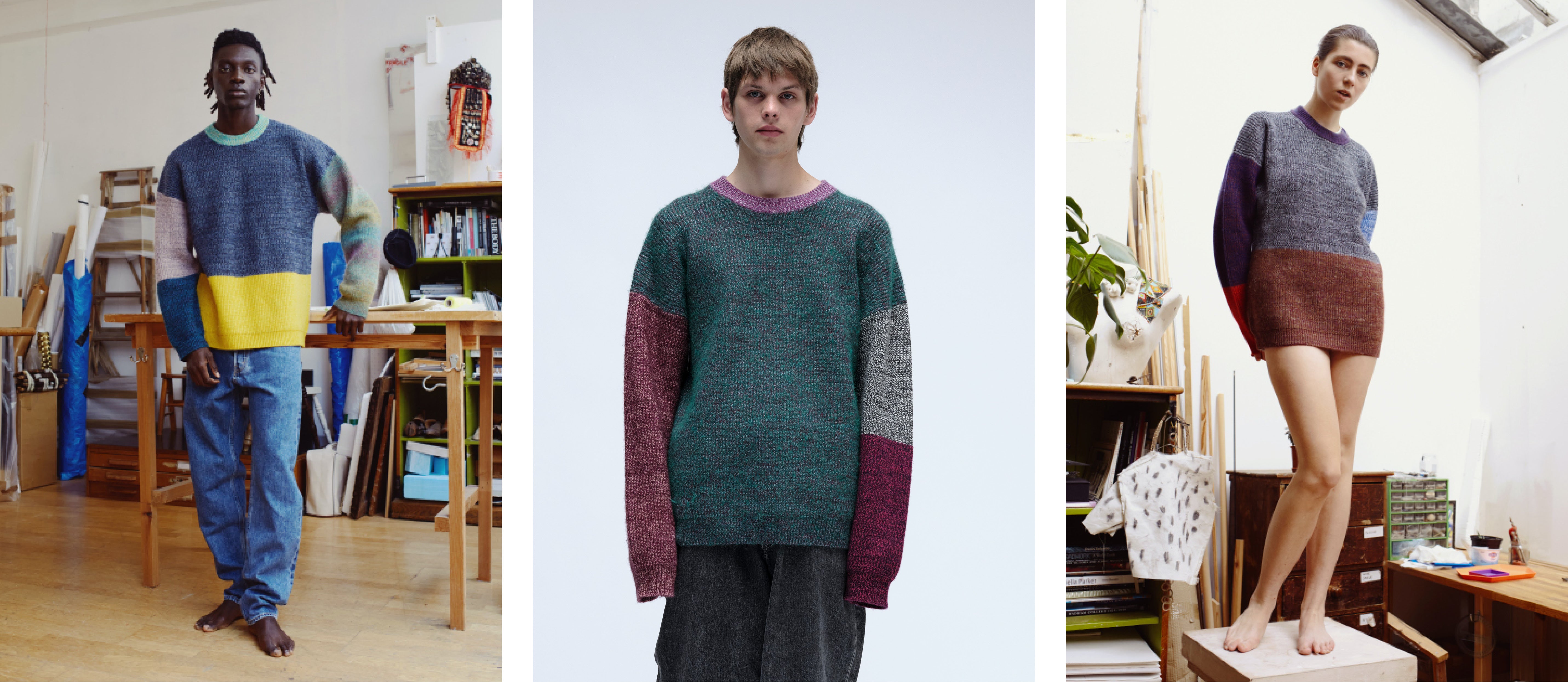 ODD sweater– Waste Yarn Project