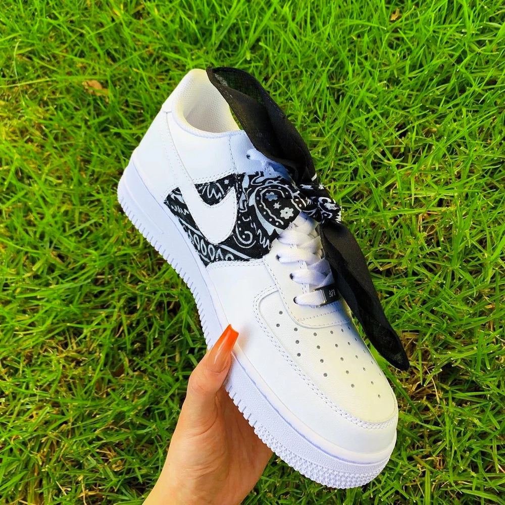 Black Bandana Nike Air Force 1 – RYSNC STORE.