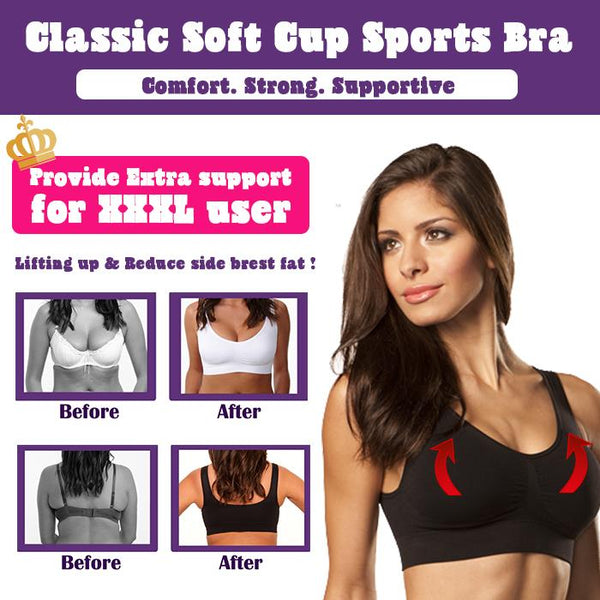 soft sports bras