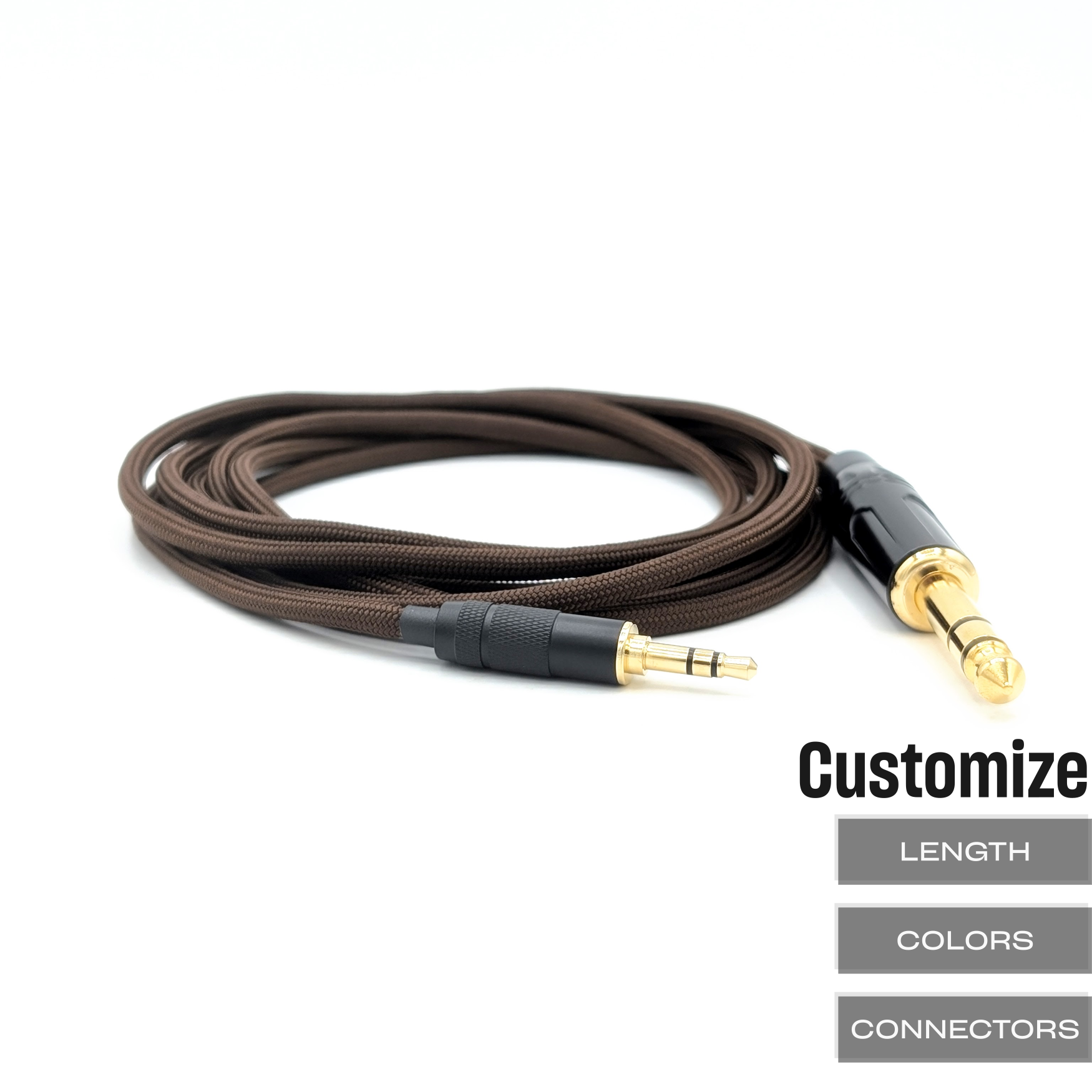 CST-HC-1: Custom 3.5mm headphone cable for Focal Hadenys / Azurys, SHP9500 + more