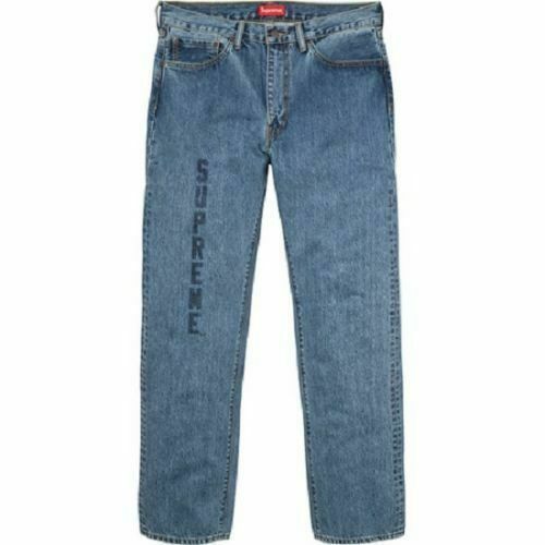 Rare Supreme Levi's Washed 505 Jeans Pant- Washed Blue Color Size 34 –  SPACE PUPIL