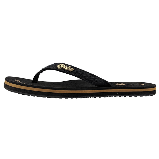 black flip flops ladies