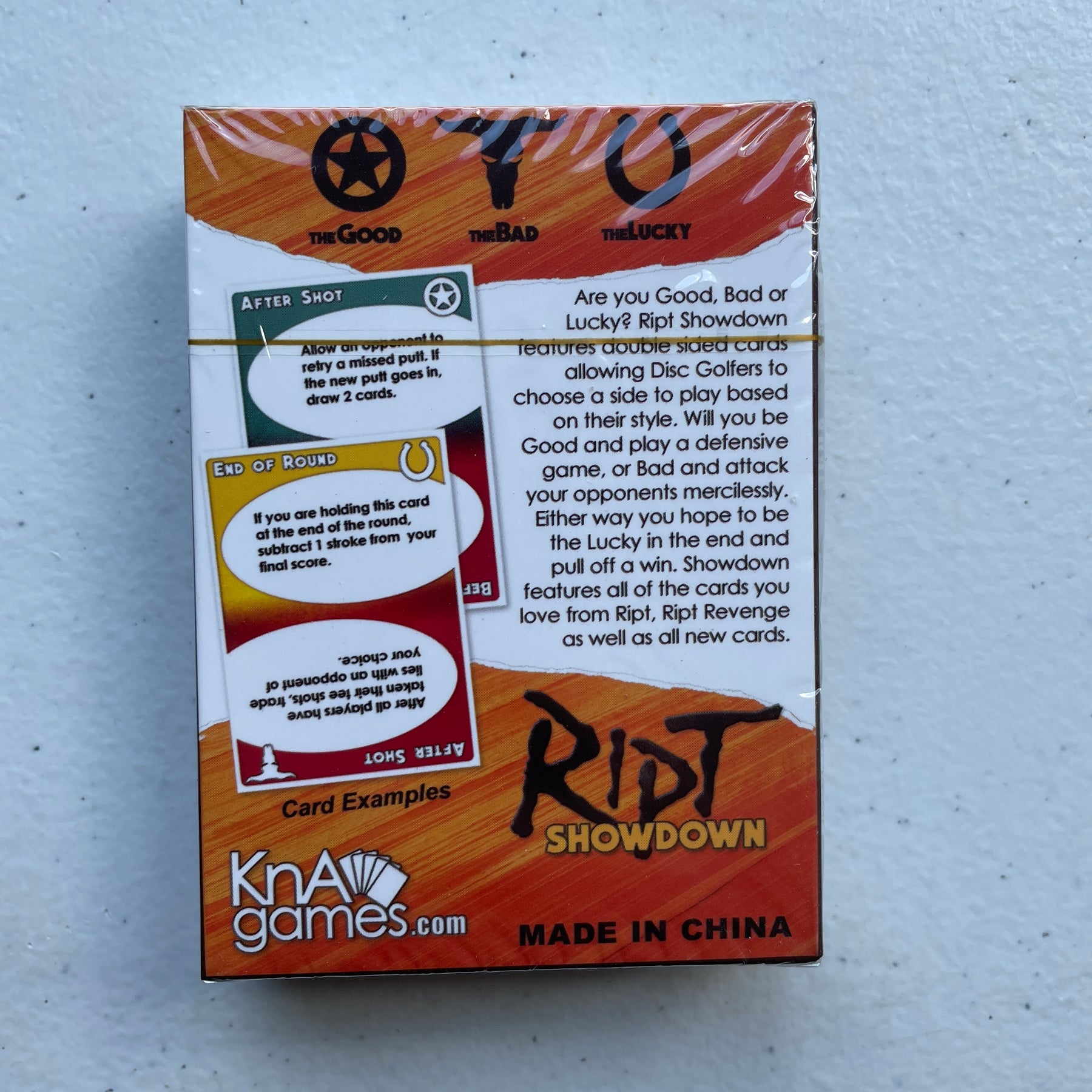 Ript Revenge Disc Golf Card Game - Flight Factory Discs