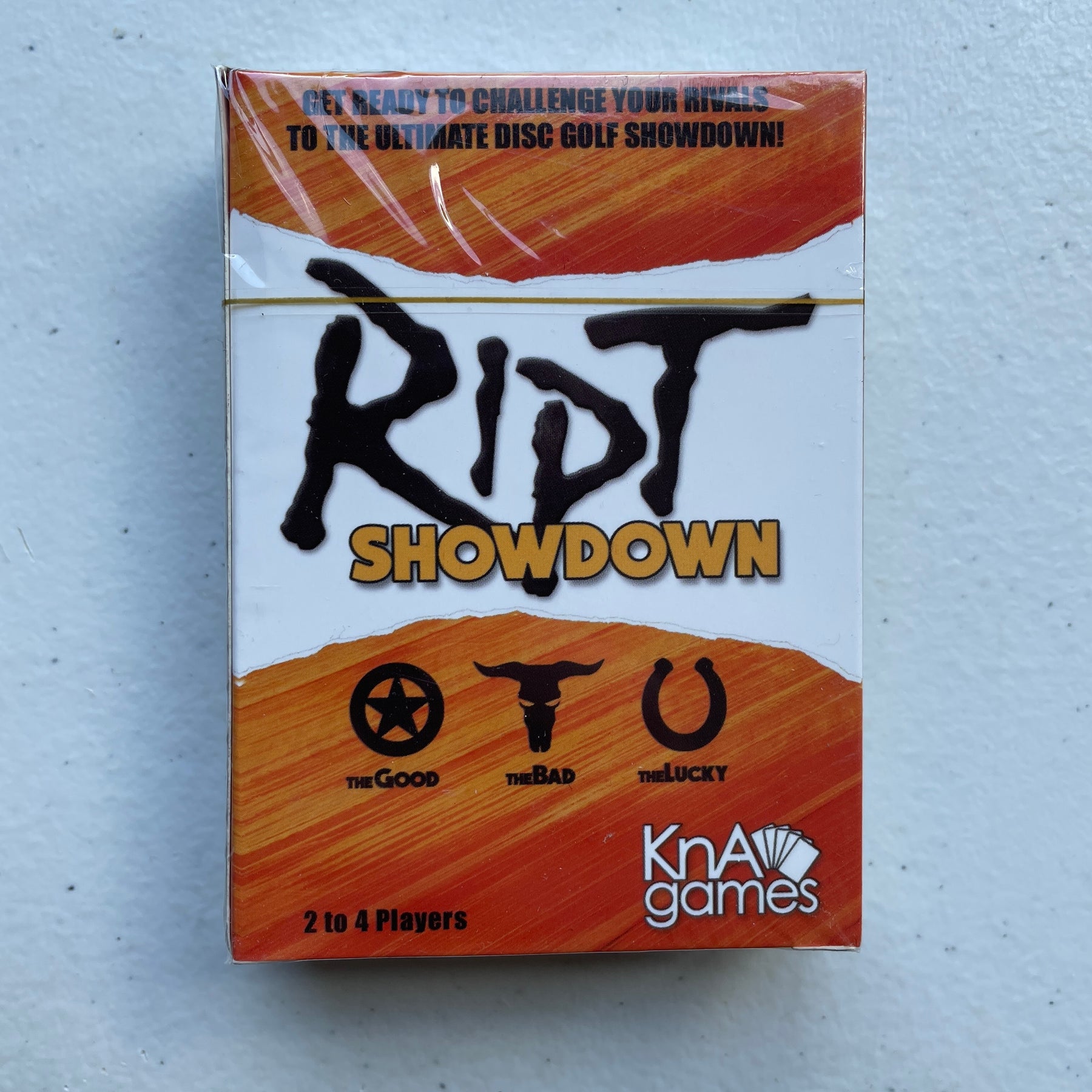 Ript Showdown Disc Golf Card Game Play During Disc Golf 2-4 Players 52  Cards NEW