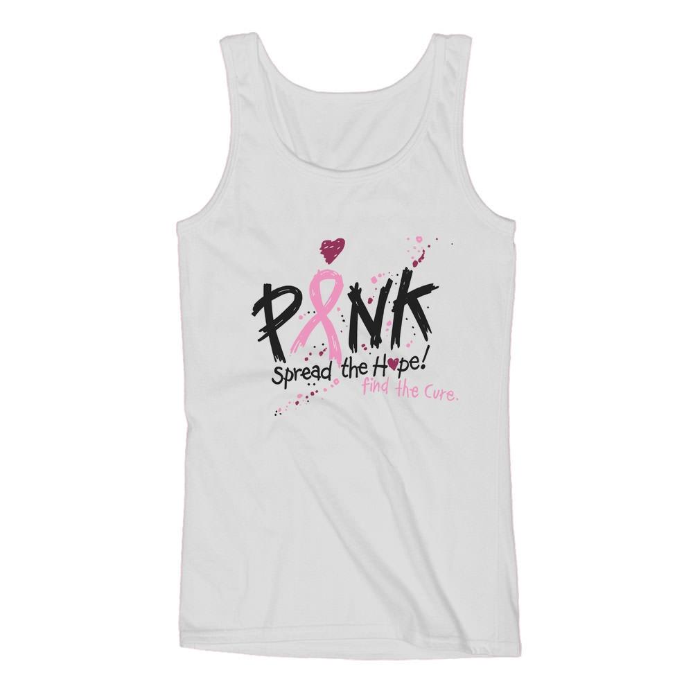 Pink Breast Cancer Awareness Spread The Hope Tank Top Shirts