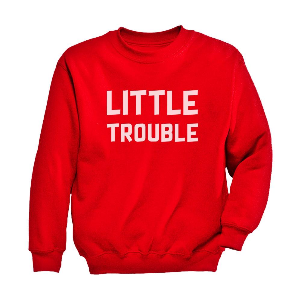 Child & Dad Matching Set Little Trouble And Big Trouble / Shirts