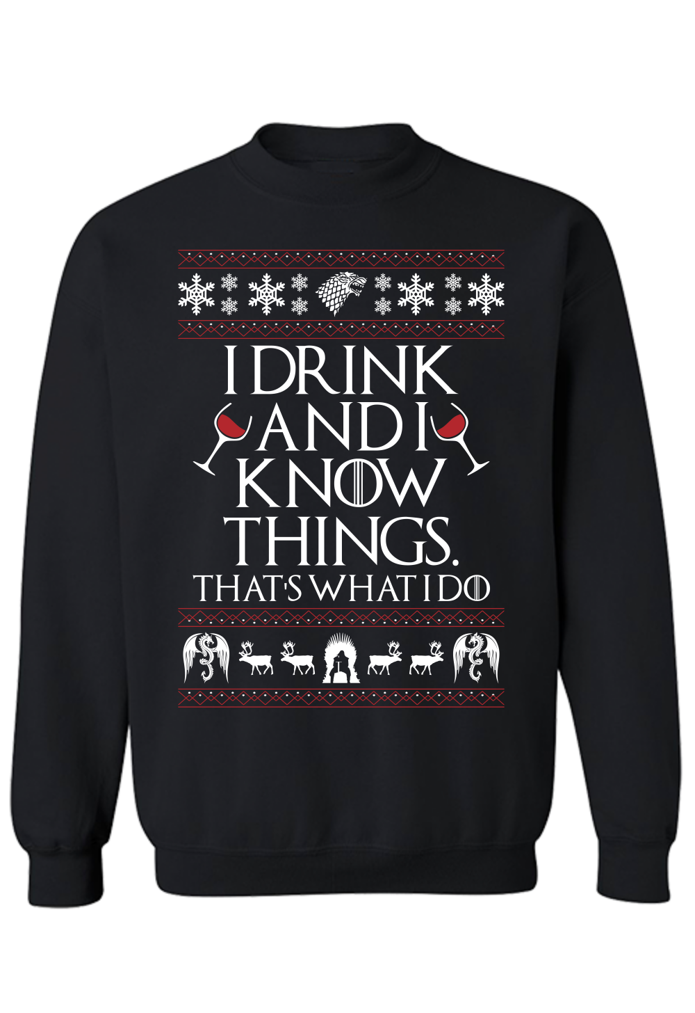 Got Drink Up Ugly Christmas Basic Shirts