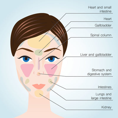 Acupuncture needle acupoints from Lierre.ca