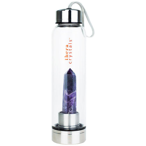 Thera Crystals™ Crystal Elixir Water Bottle - Amethyst Lierre.ca Cyber Monday Black Friday Deals