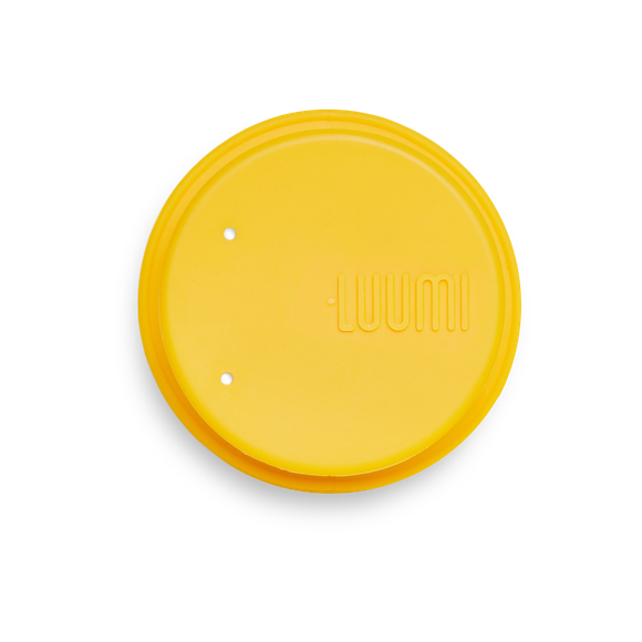 Luumi Silicone Lid and Straw Blue