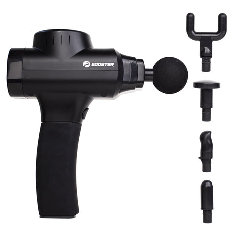 Booster X2 Percussion Massage Gun for Muscle Recovery from Lierre.ca in Canada