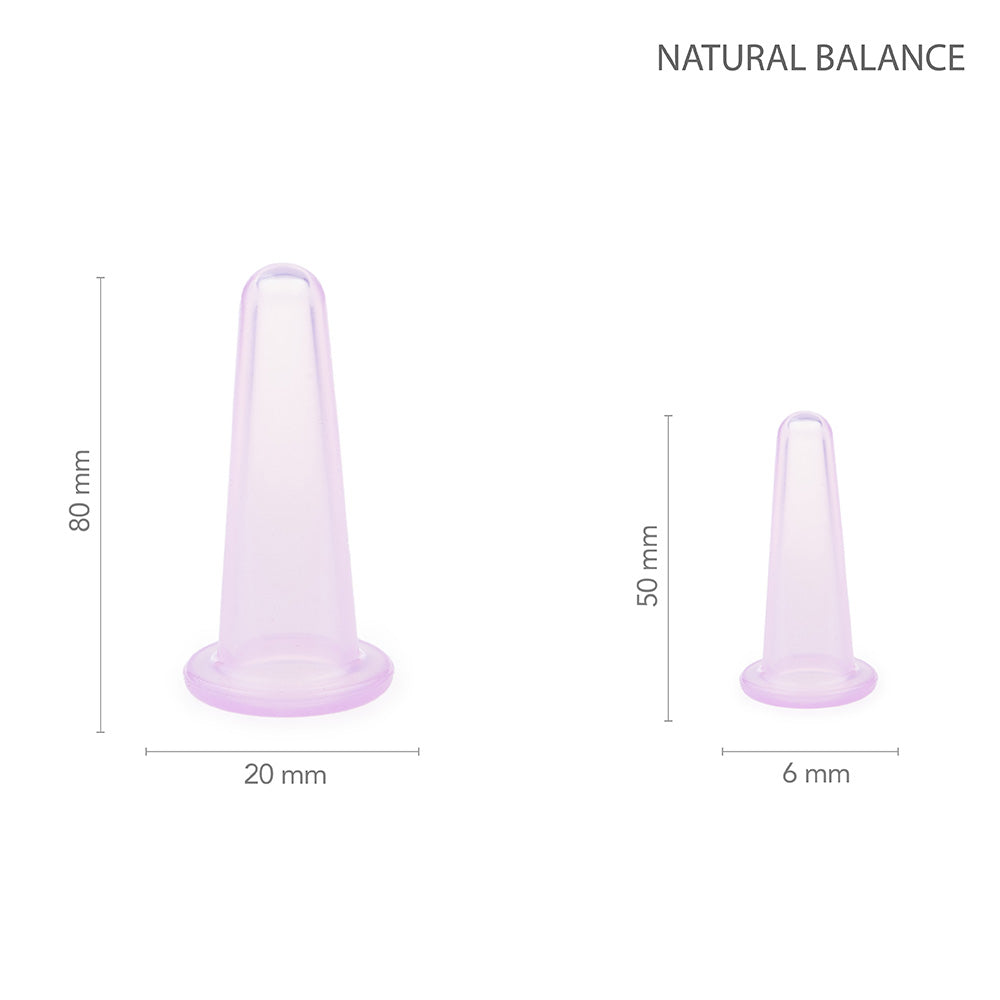 Natural Balance Silicone Cupping Set (4pcs) 