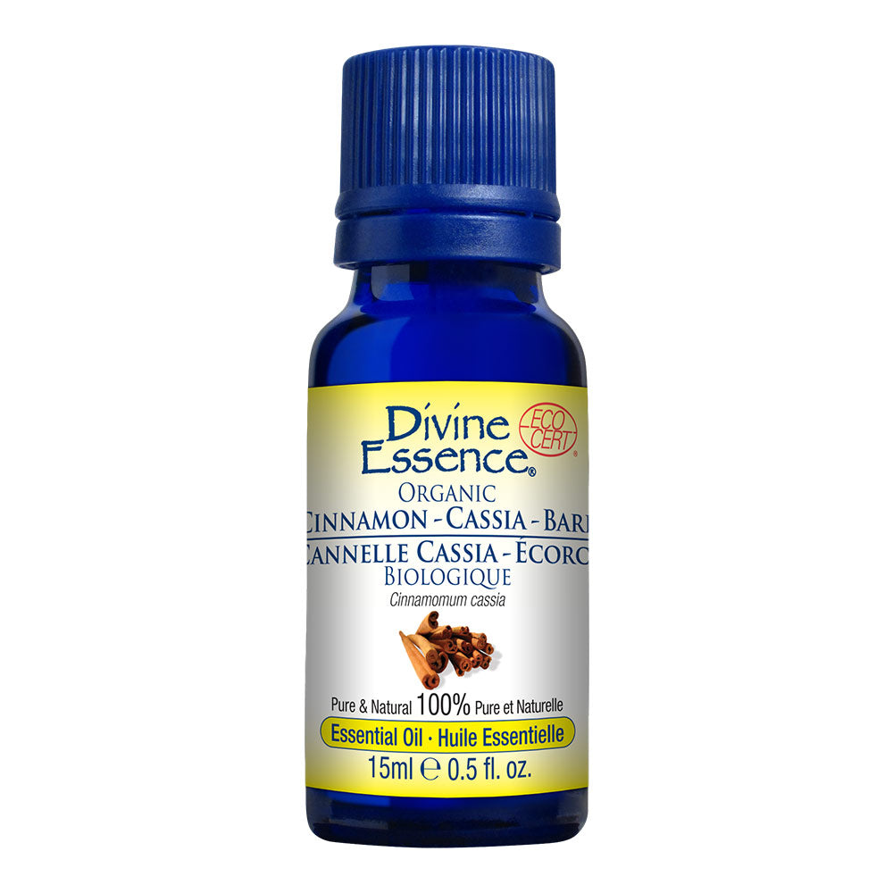 Divine Essence Cinnamon Cassia Bark Organic Essential Oil