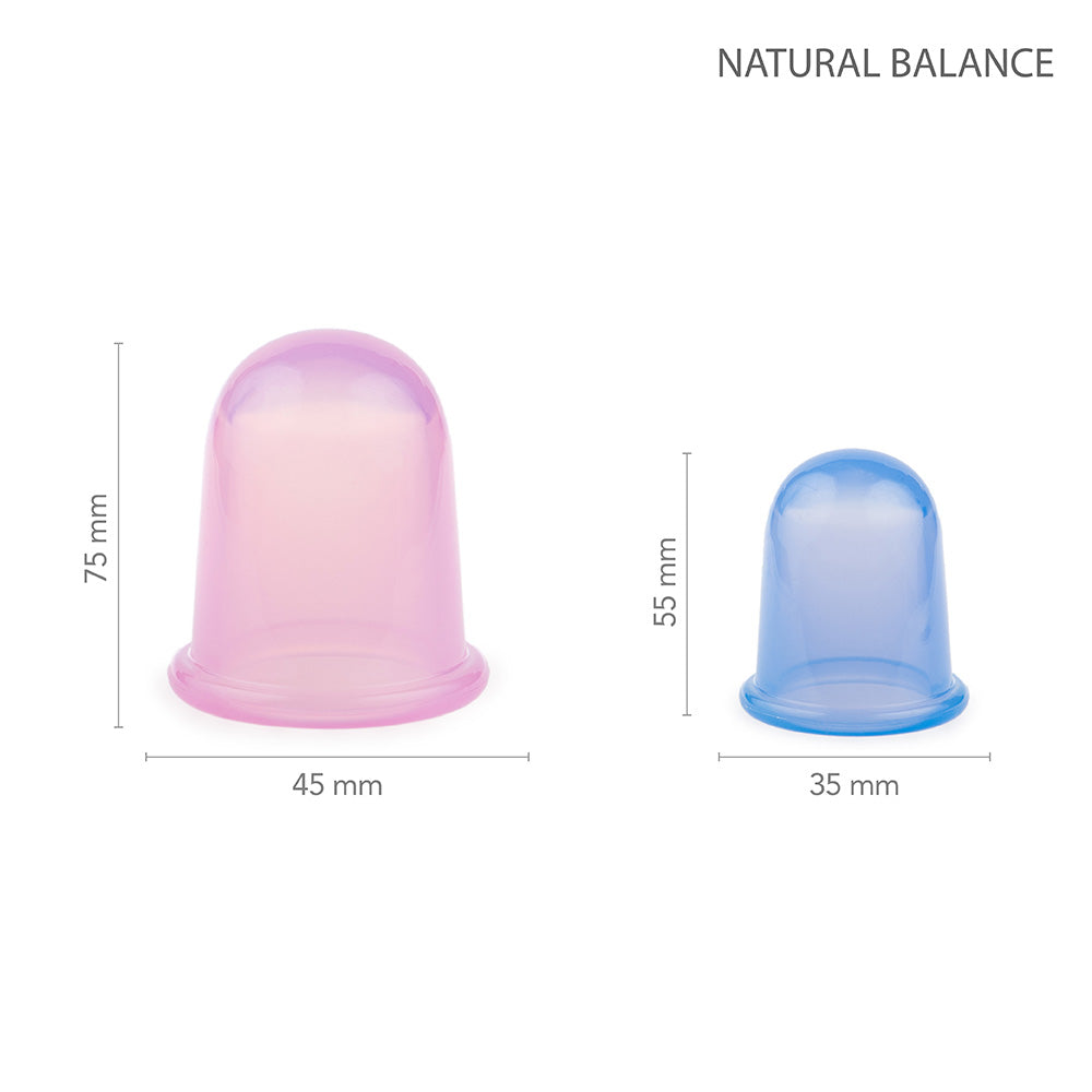 Natural Balance Silicone Cupping Set (4pcs) 