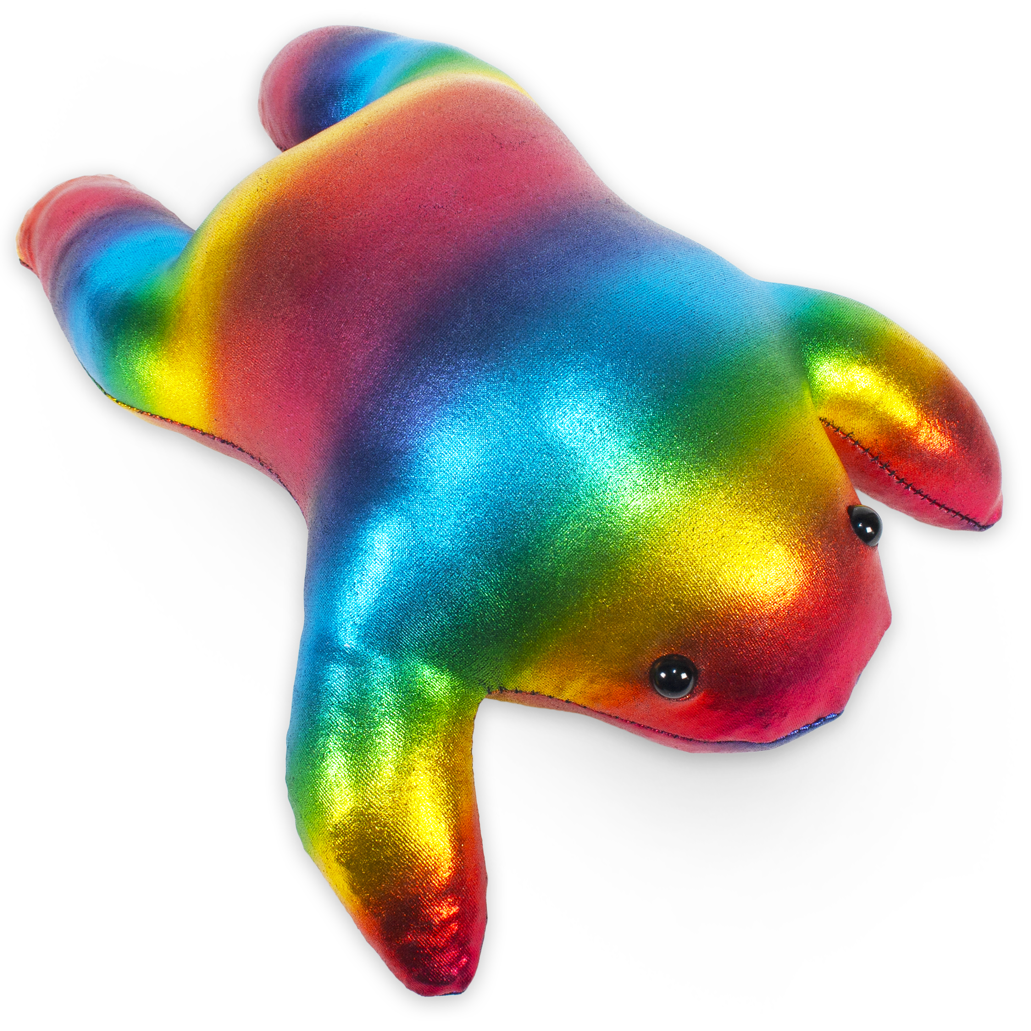 rainbow frog stuffed animal