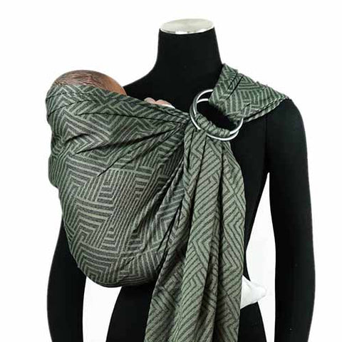 パステルオリーブ DIDYMOS リングスリング アダ・ペトロール | ccfl.ie