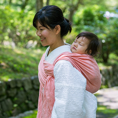 夏 快適な抱っこ紐 ベビーラップ 新生児からの抱っこやおんぶに使える 