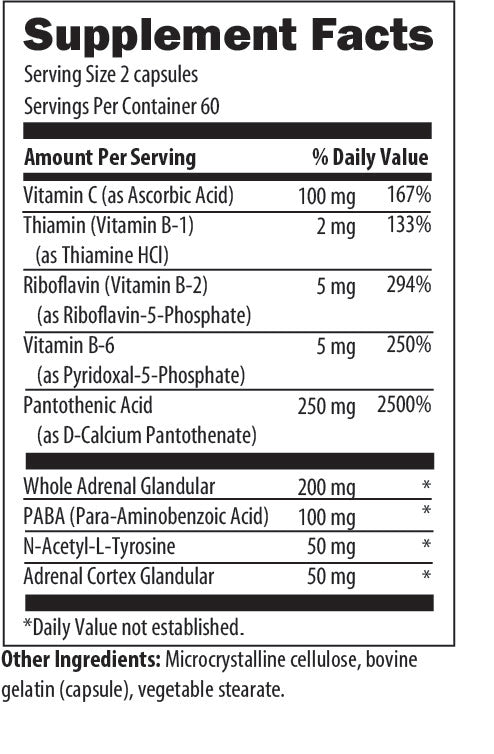 Optimal Reset Adrenal Builder