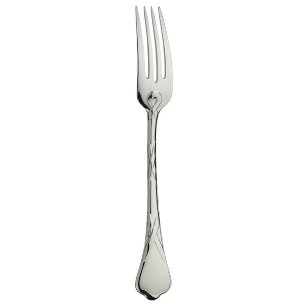 ERCUIS Silver Plate Cutlery TRIANON Pastry Fork / Forks 14.5 Cm 