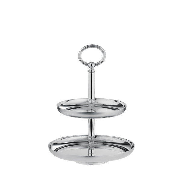Latitude Silverplated 19 3 Tier Plate Stand by Ercuis