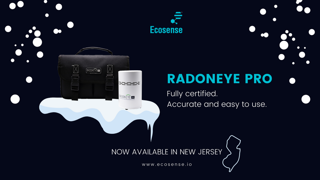 RadonEye Pro est maintenant disponible dans le New Jersey