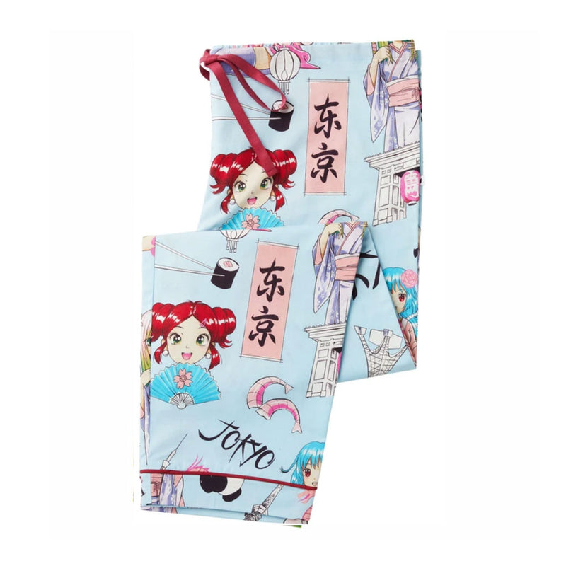 Sushi Cotton Pant - White – The Cat's Pajamas