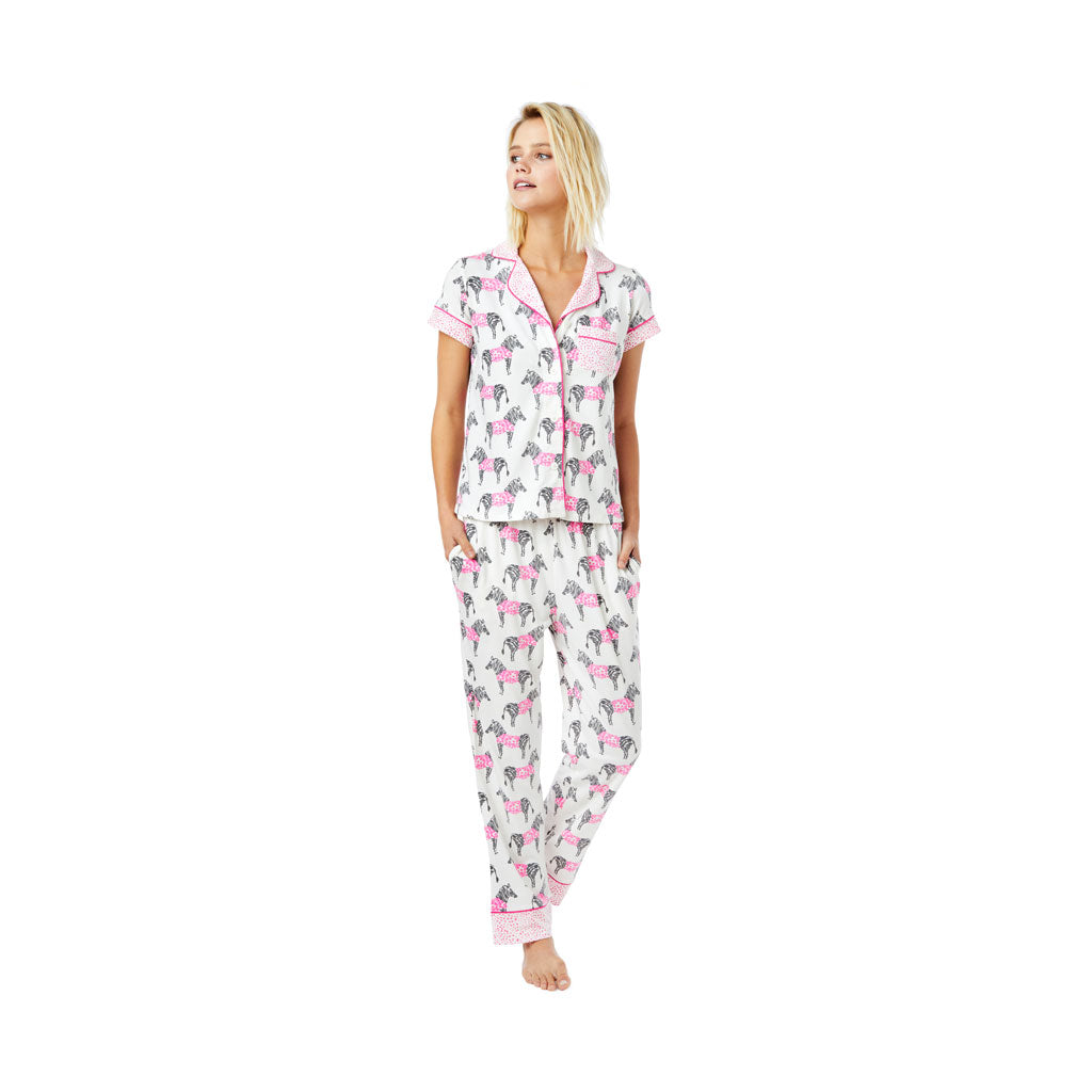 The Cat's Pajamas Women's Pima Knit Capri Pajama Set, Chrysantheme – To The  Nines Manitowish Waters