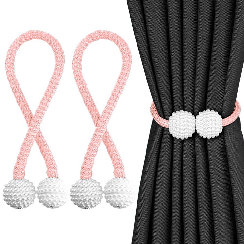 1 PC Magnetic Curtain Tiebacks Cotton Hand Woven Tie Back Decorative Rope  Holdbacks – KGORGE Store