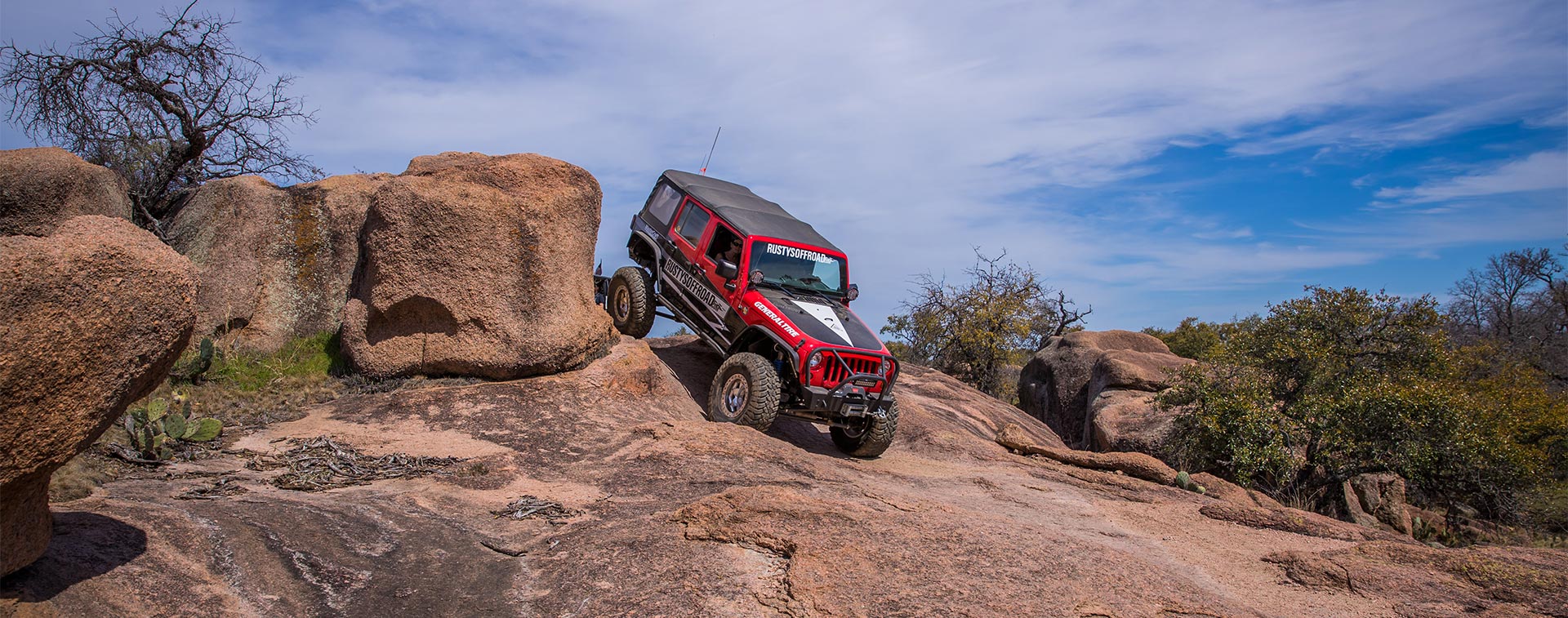 Rustys Offroad Red JK Wrangler Build