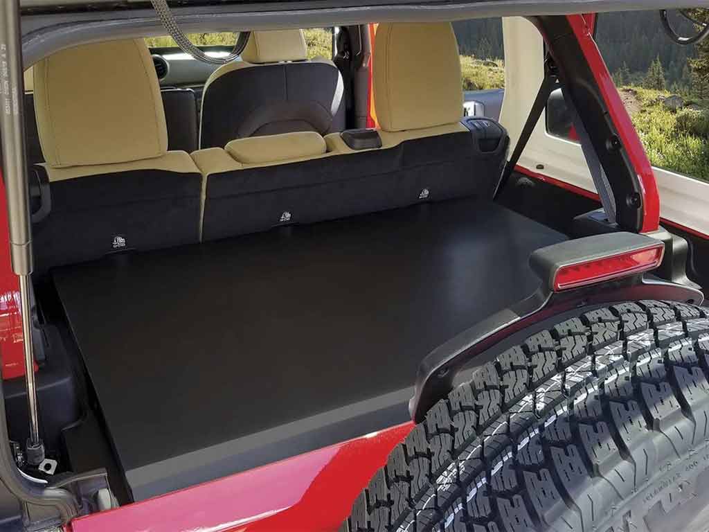 Tuffy Deluxe Cargo Area Security Enclosure - Jeep JL Wrangler w/o OEM –  Rusty's Off-Road Products