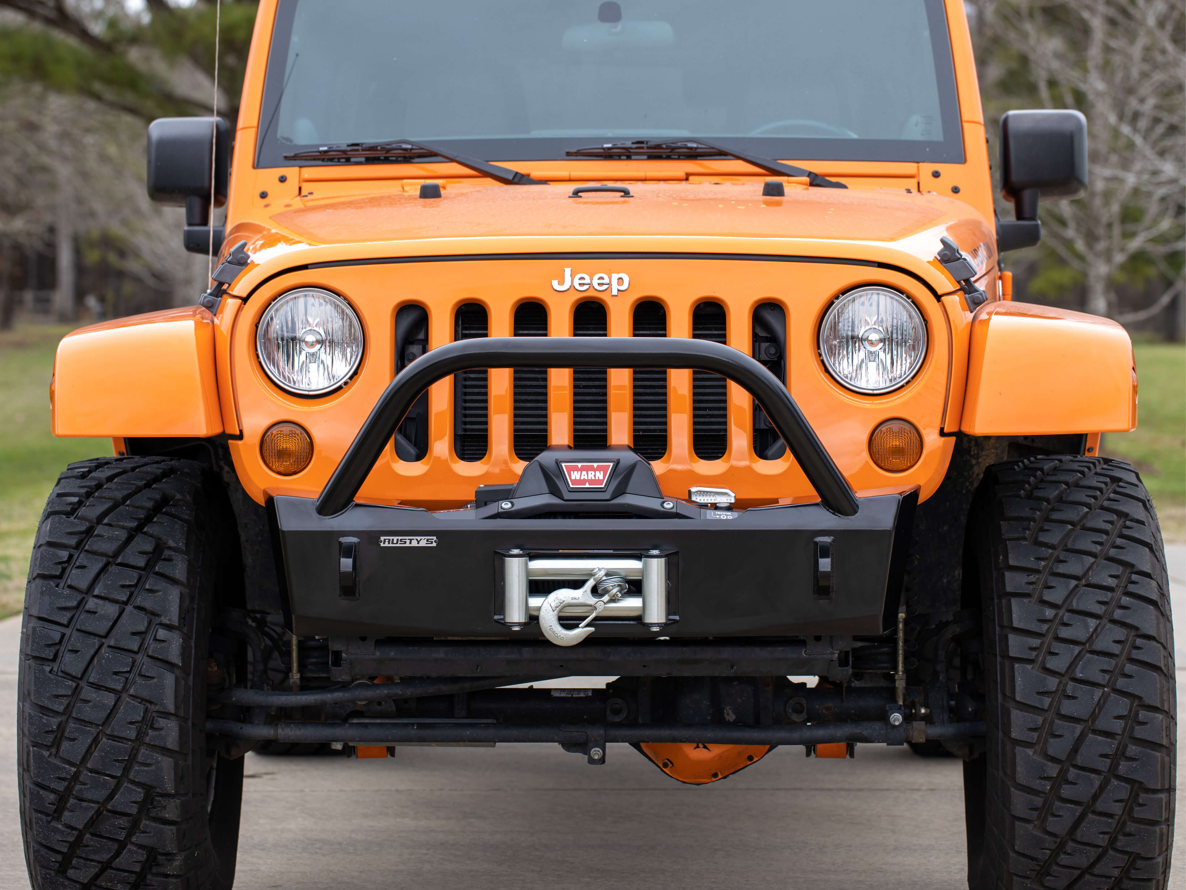 JK Wrangler & Rubicon ('07-'18) Bumpers, Tire Carriers, Winch Mounts & –  Rusty's Off-Road Products