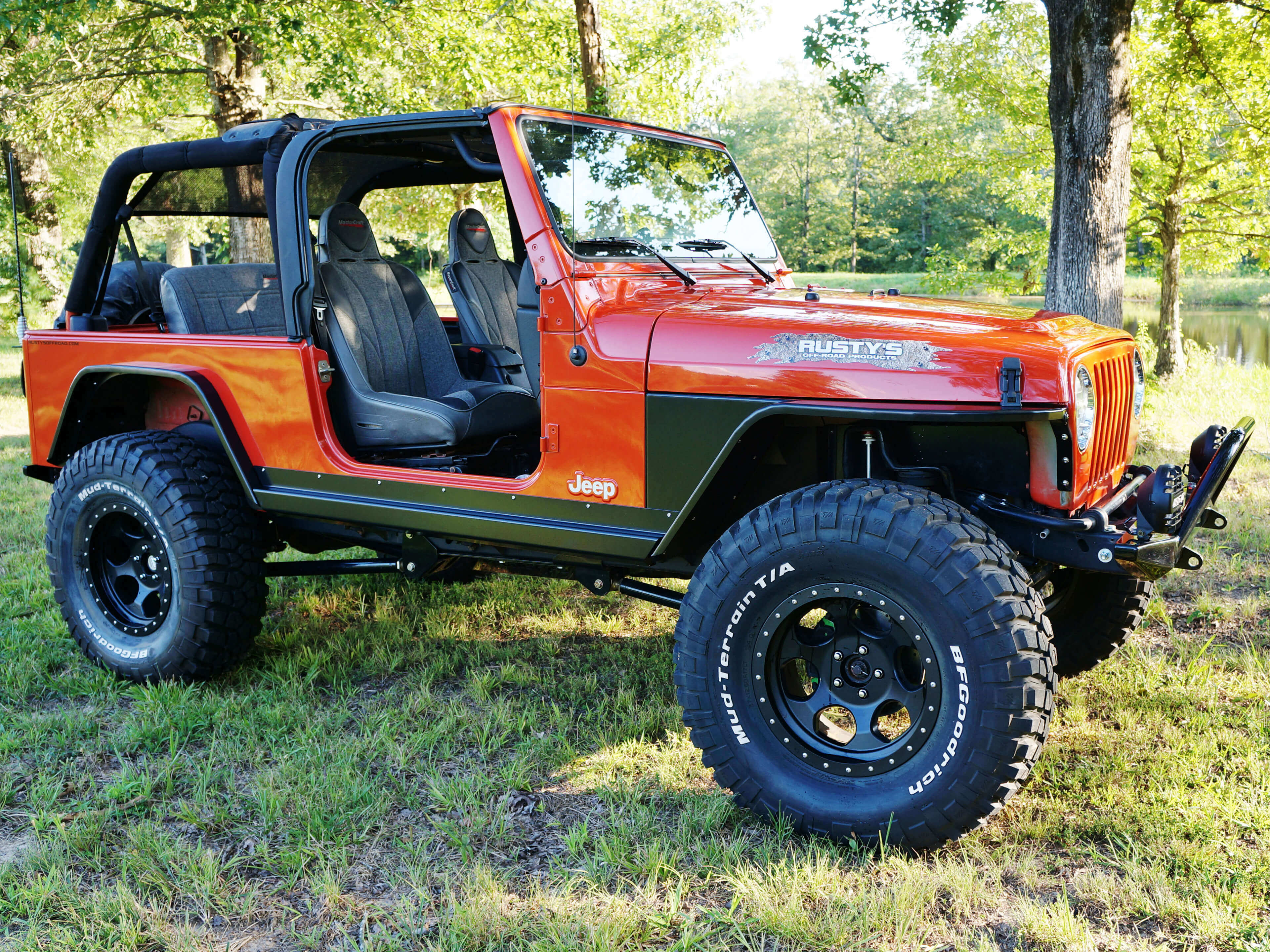 Rusty's Complete Fender Package - '97-'06 TJ / LJ Wrangler – Rusty's  Off-Road Products