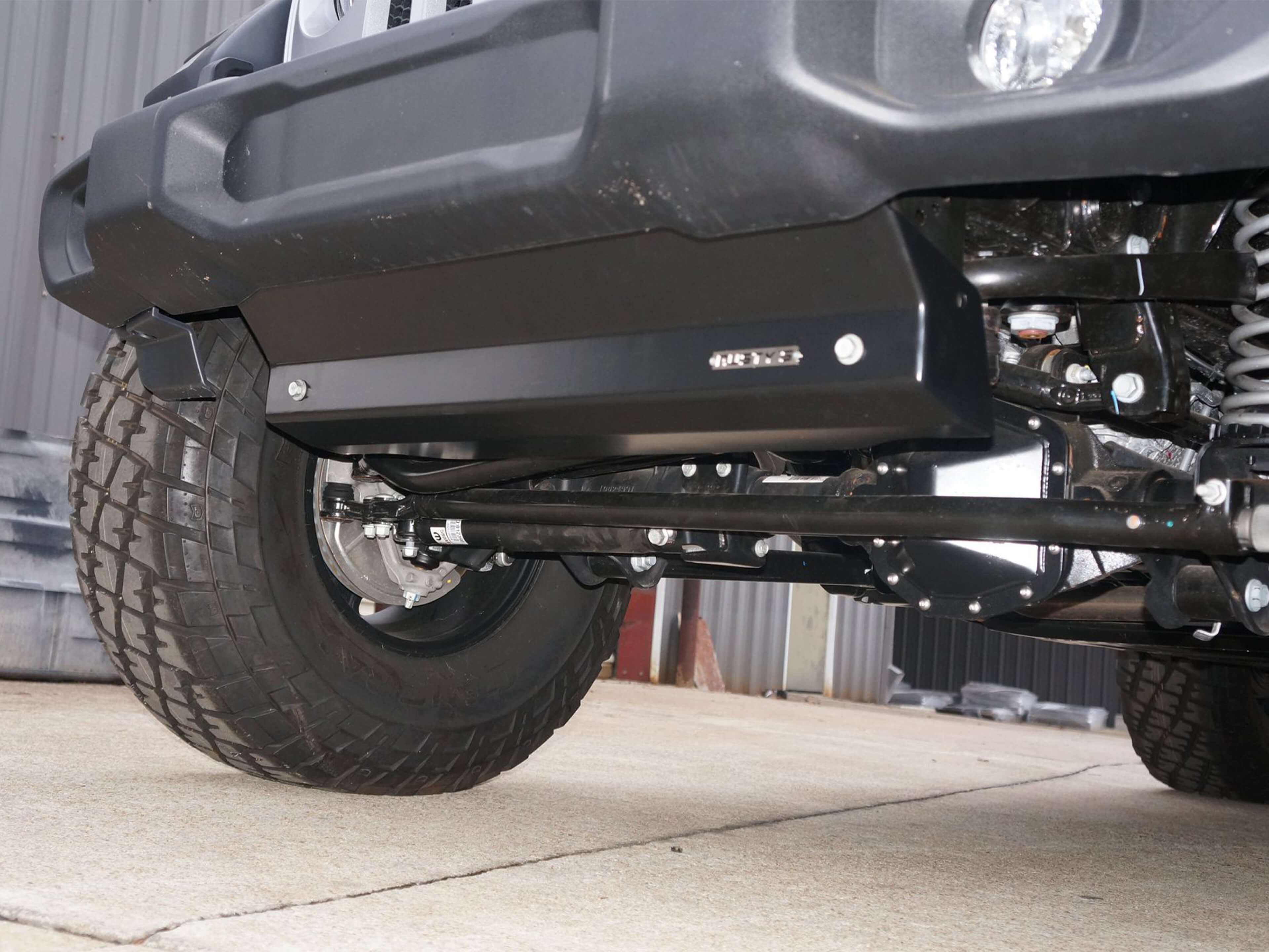 Rusty's Factory Front Bumper Skid Plate- JL Wrangler / JT Gladiator –  Rusty's Off-Road Products