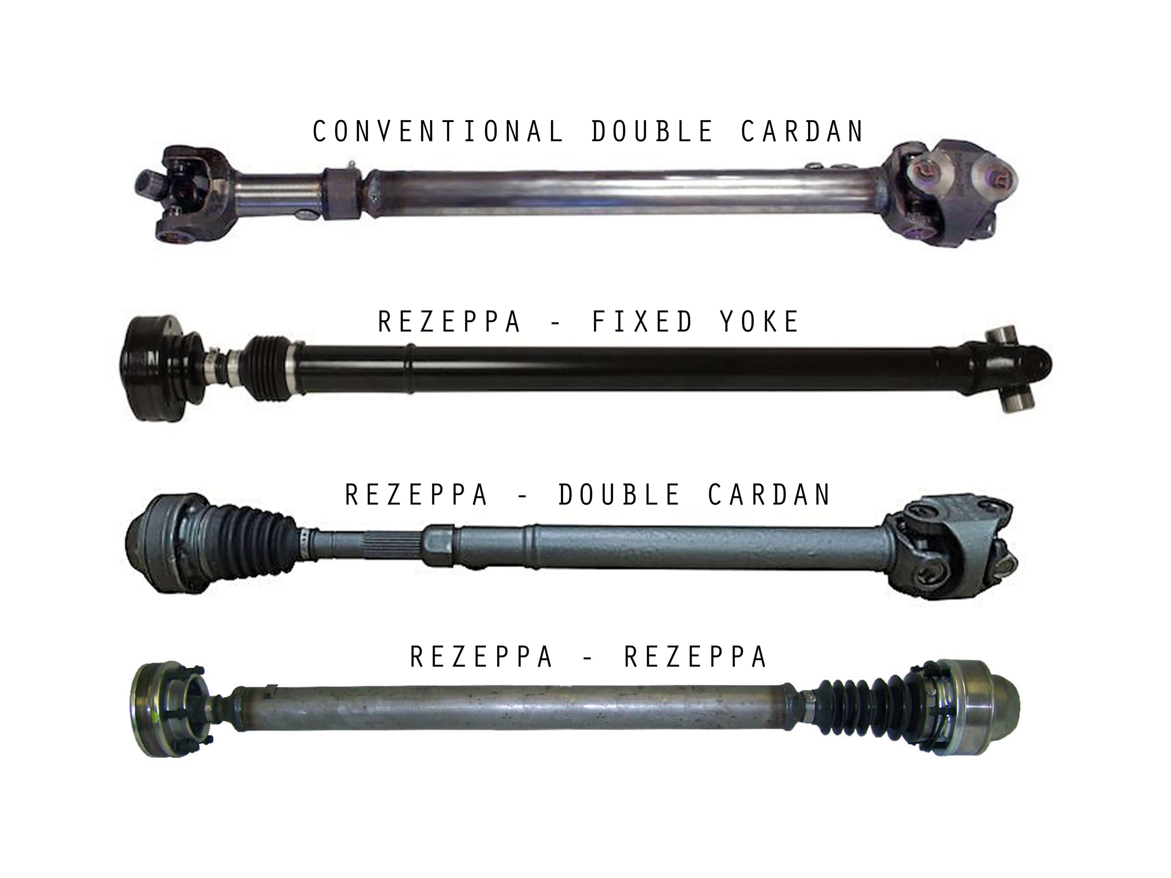 Rusty's Front Driveshaft Conversion - WJ & ZJ – Rusty's Off-Road Products