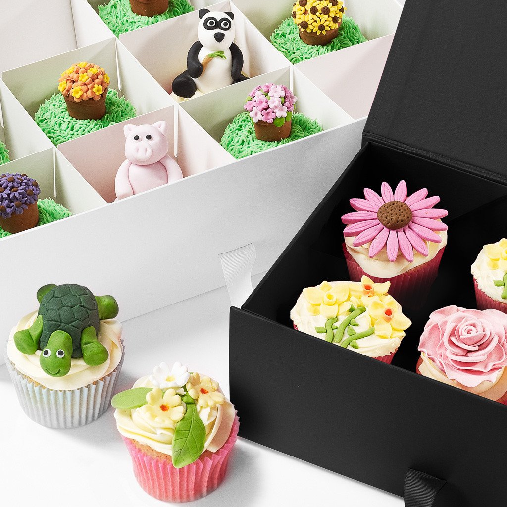 Cupcake Packaging Dividers for Large Gift Boxes