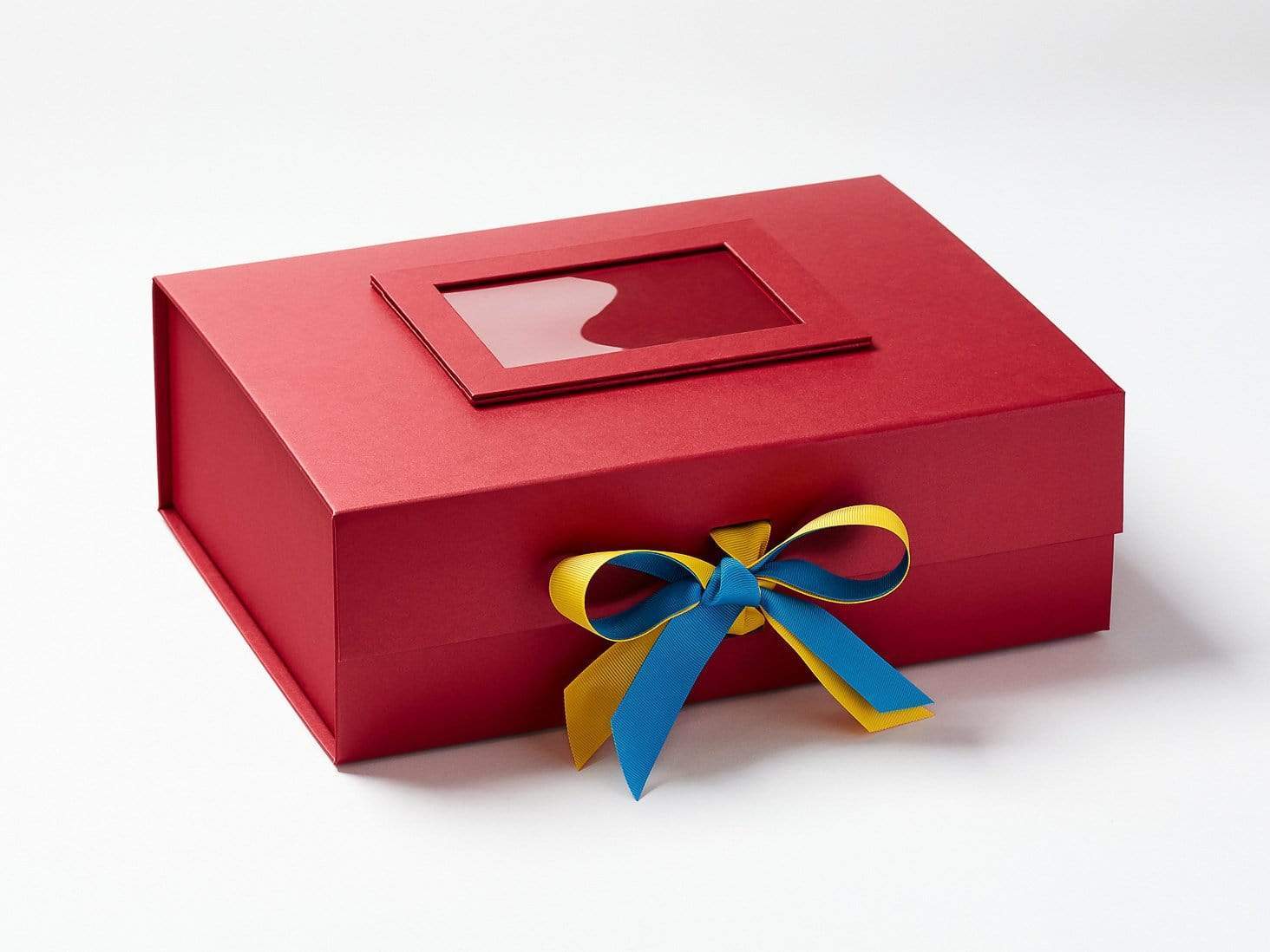 Wholesale Red A4 Gift Boxes with Changeable Ribbon