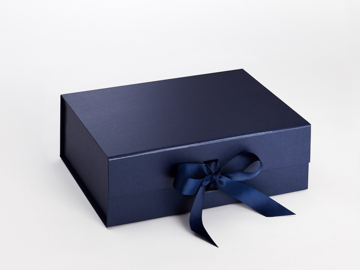 Sample - Powder Blue A5 Deep Gift Box - Changeable Ribbon – Gift