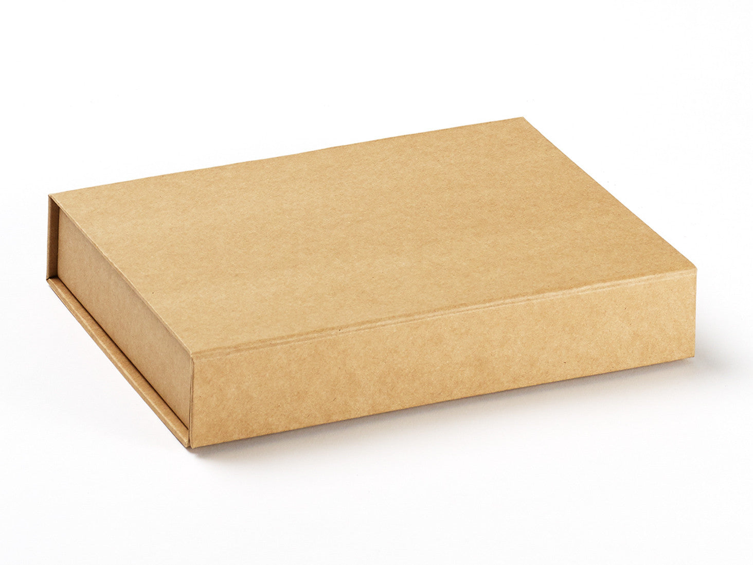 Natural Kraft A6 Shallow Gift Boxes no ribbon