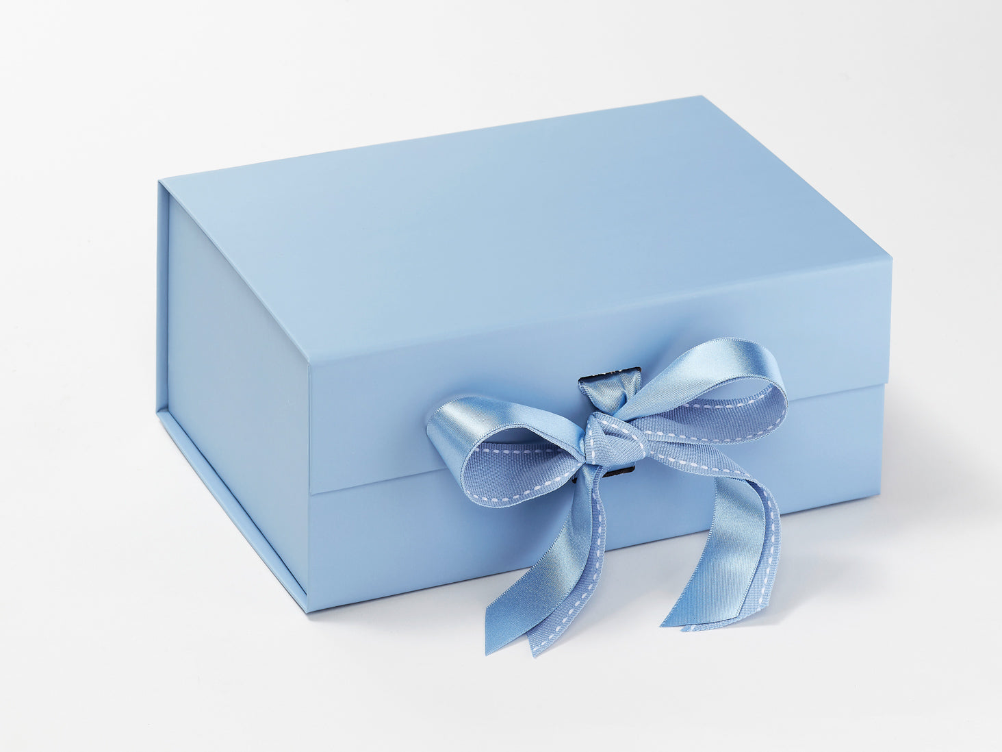 light blue gift ribbon