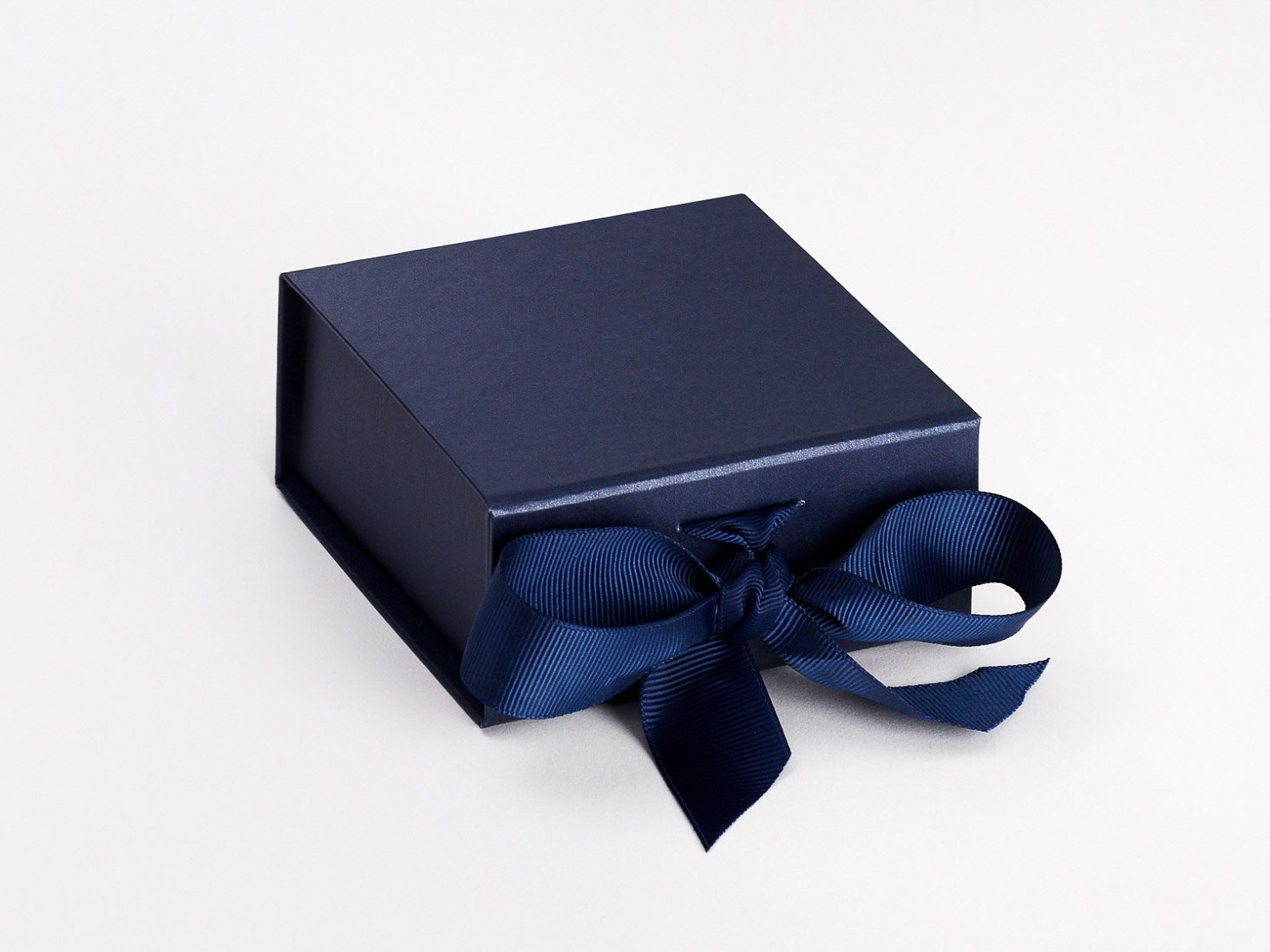 100 PK, Navy Blue Jewelry Gift Boxes, 7 x 5 x 1.25, Cotton Fil Lfor Larger  Jewelry & Small Gifts 