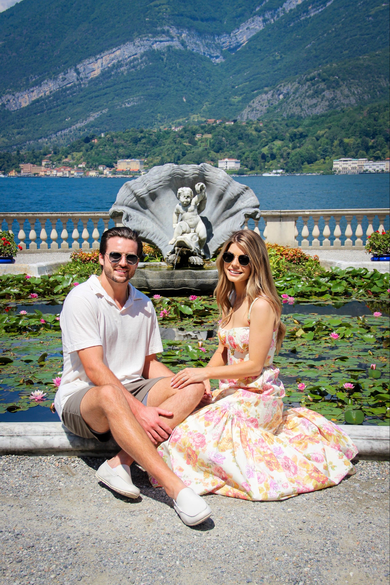 A Romantic Proposal at Villa Melzi in Bellagio, Lake Como