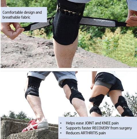 Jobar Spring Powered Knee Support Brace - The Warming Store