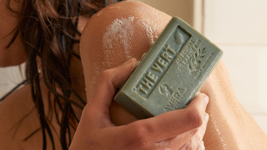 green tea french triple milled soap